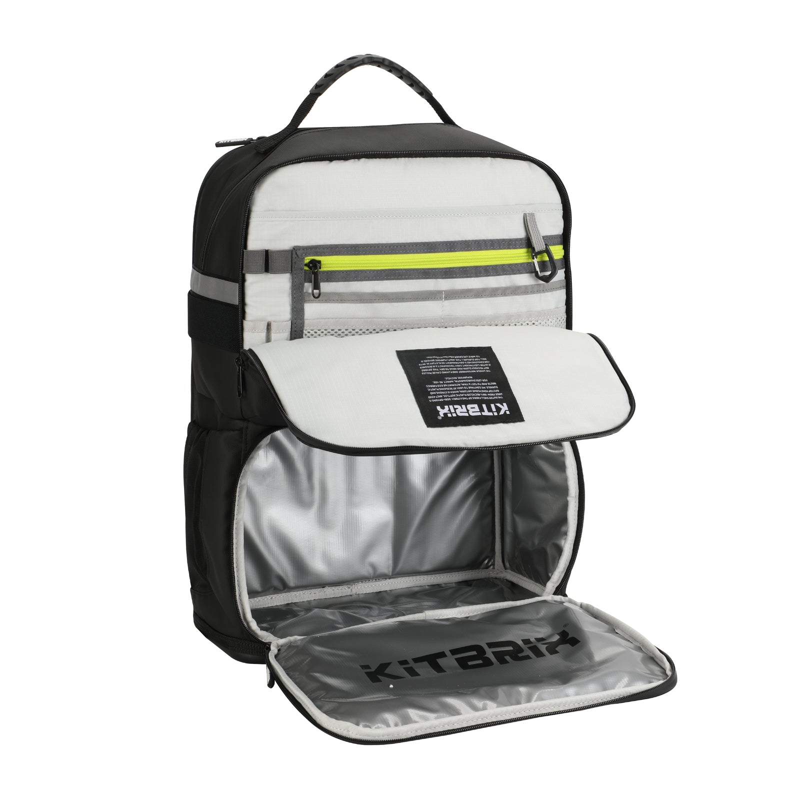 CityBrix backpack showcasing robust fabric and waterproof base.