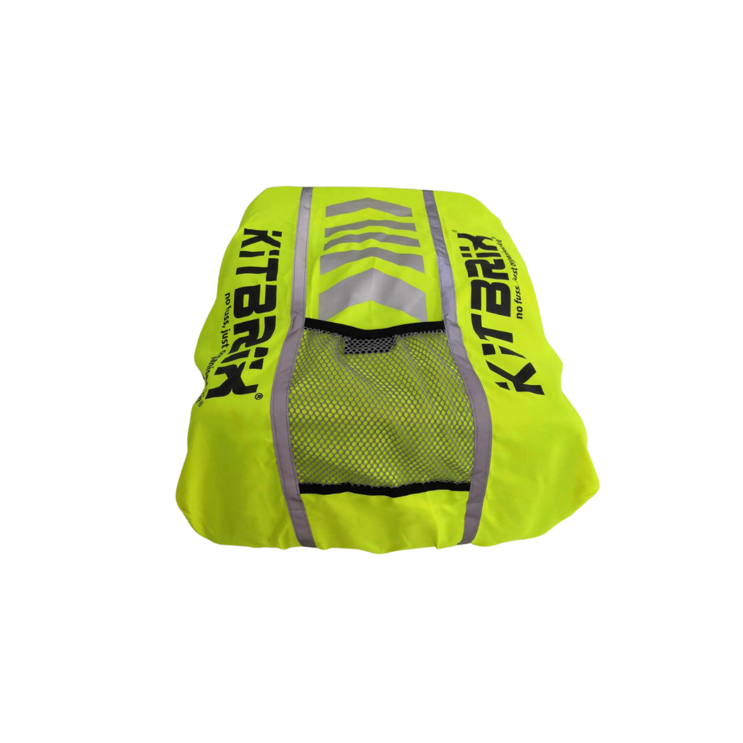 Durable and waterproof backpack rain cover designed to protect your gear from rain and moisture. Ideal for outdoor activities, cycling, and commuting.