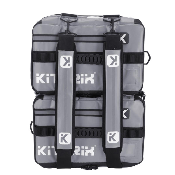 Double zip kit backpack - shoulder strap
