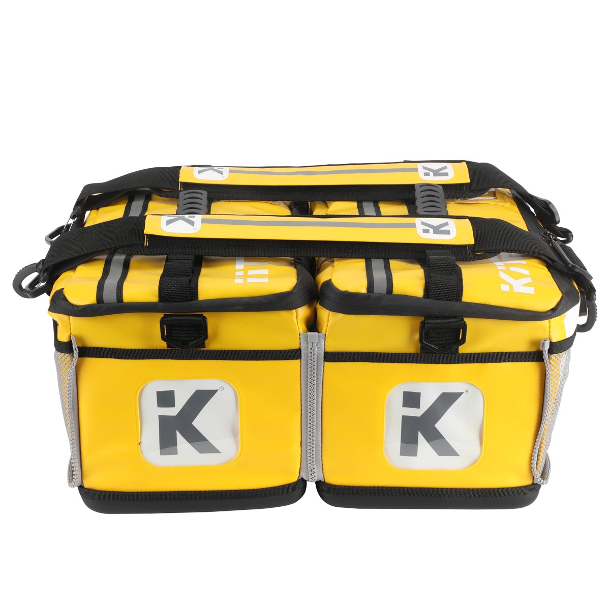 Double Zip Kit backpack Yellow
