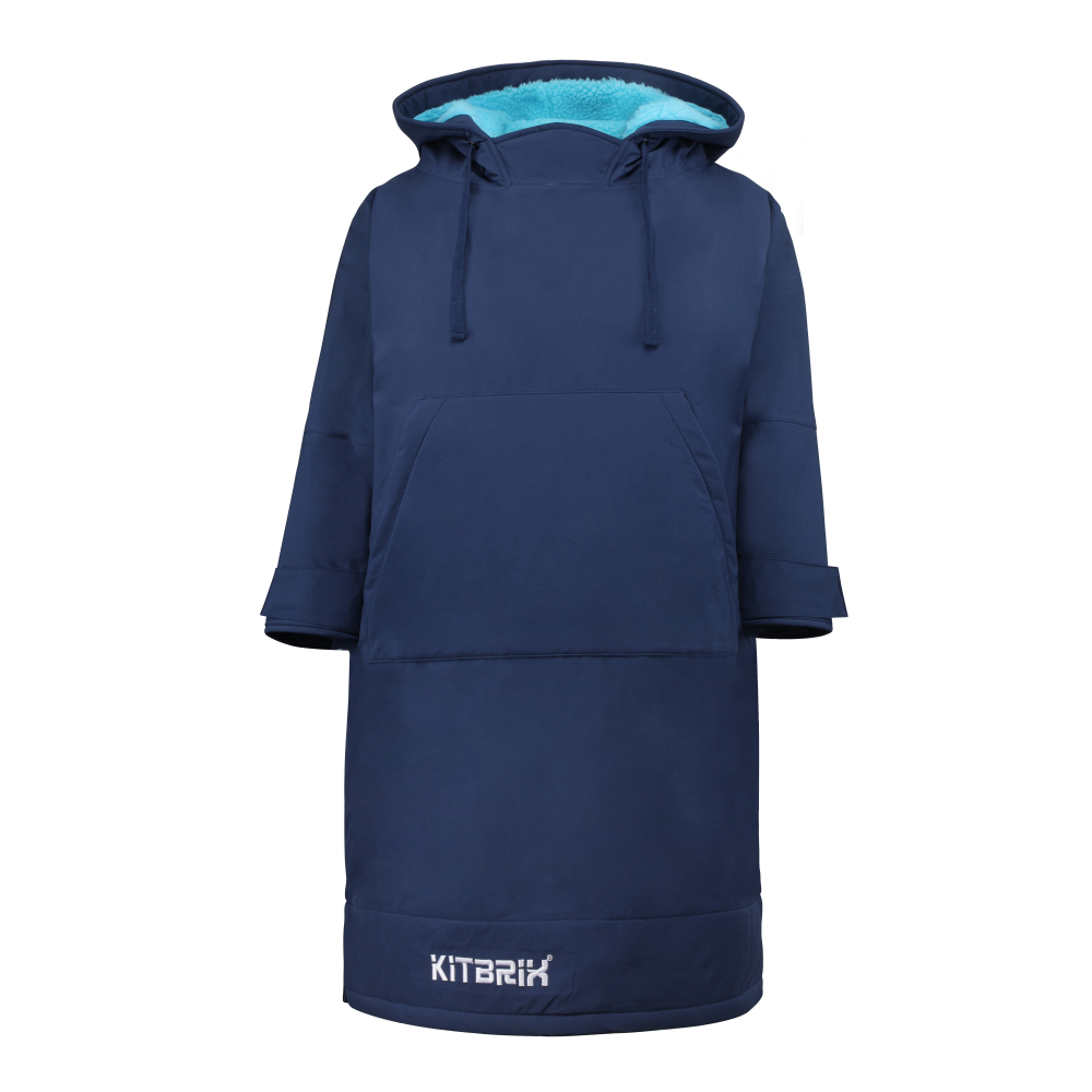 Surfing Dry Robe Easy pull over design - no zip, no problems