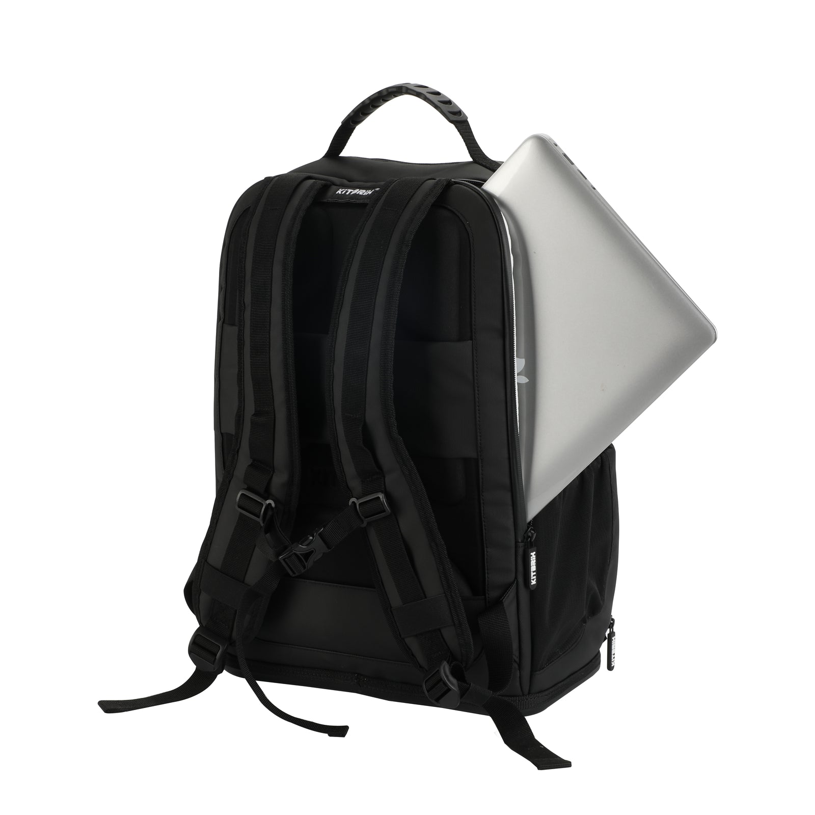 CityBrix hardwearing commuter backpack with gym locker section.