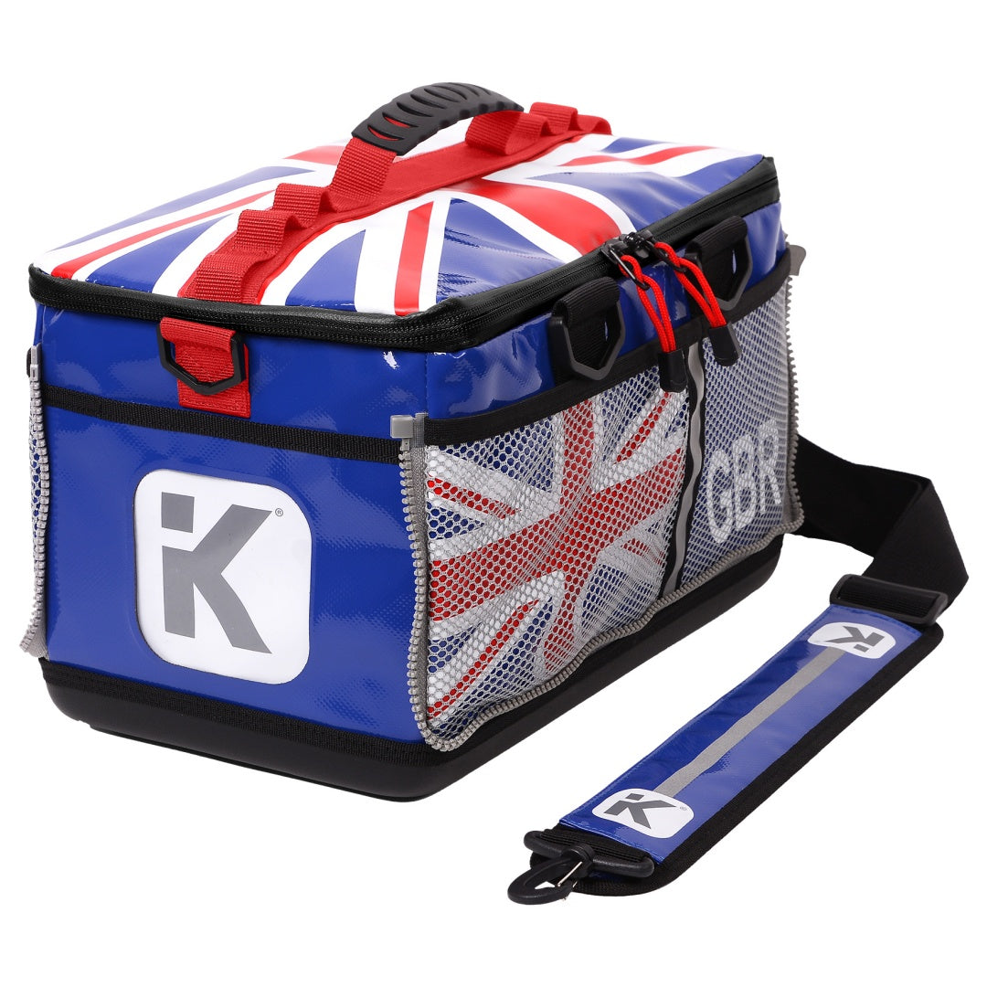 British Hero Bag padded handle detail
