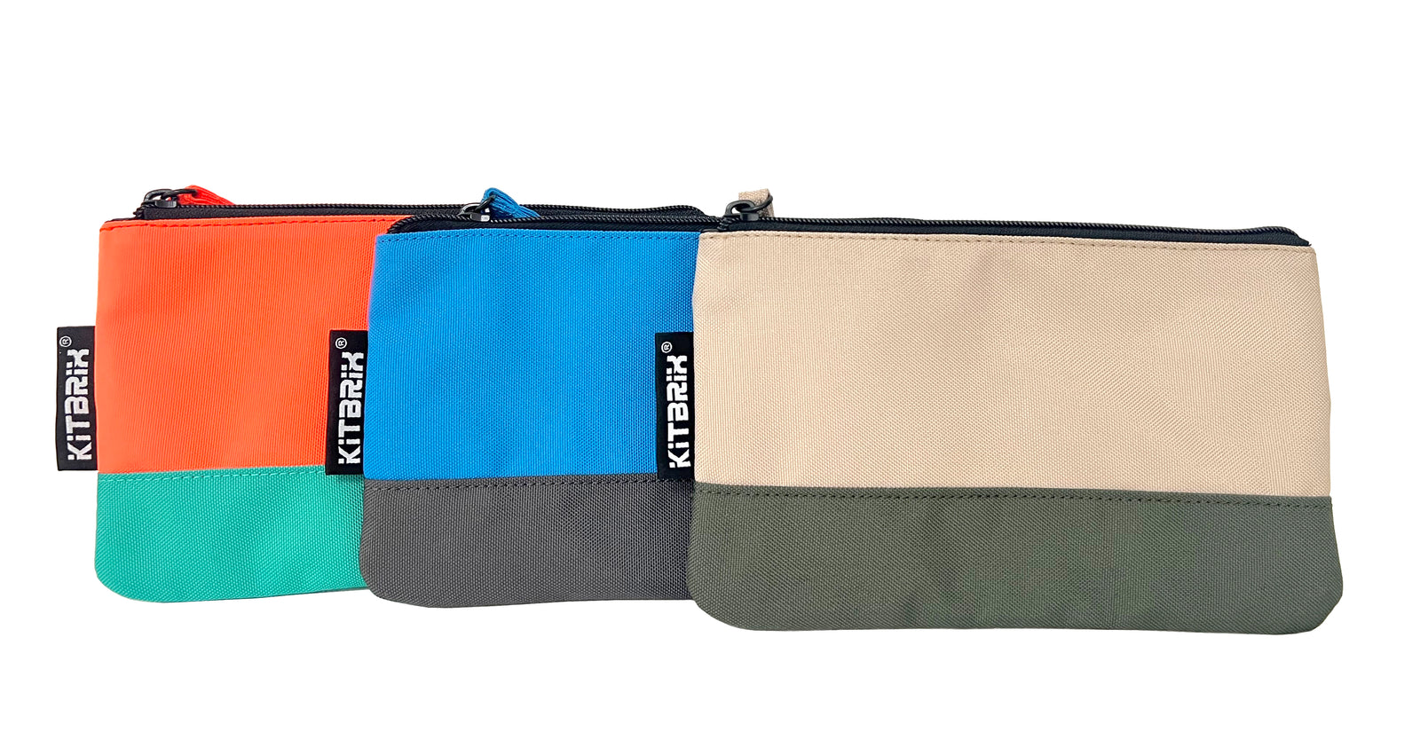 3 color available,Organize your handkerchiefs with this practical duo-color pouch featuring a wrist strap.