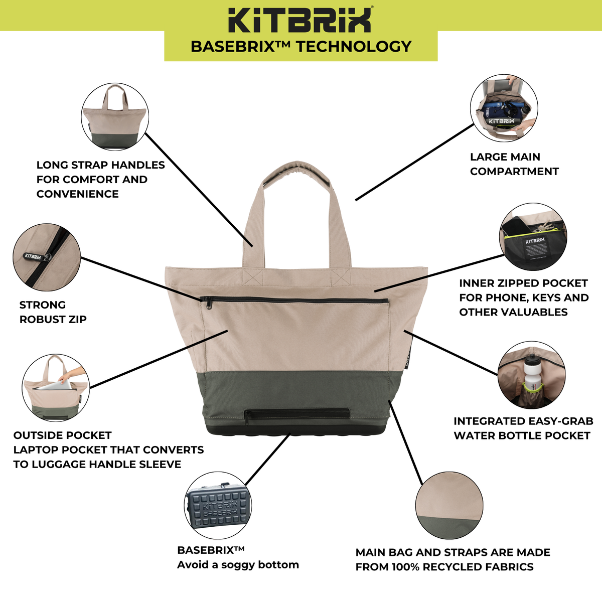 ToteBrix Tote Bag