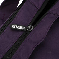 Large tote bag with a durable, black, full-length zip to securely protect your personal belongings.