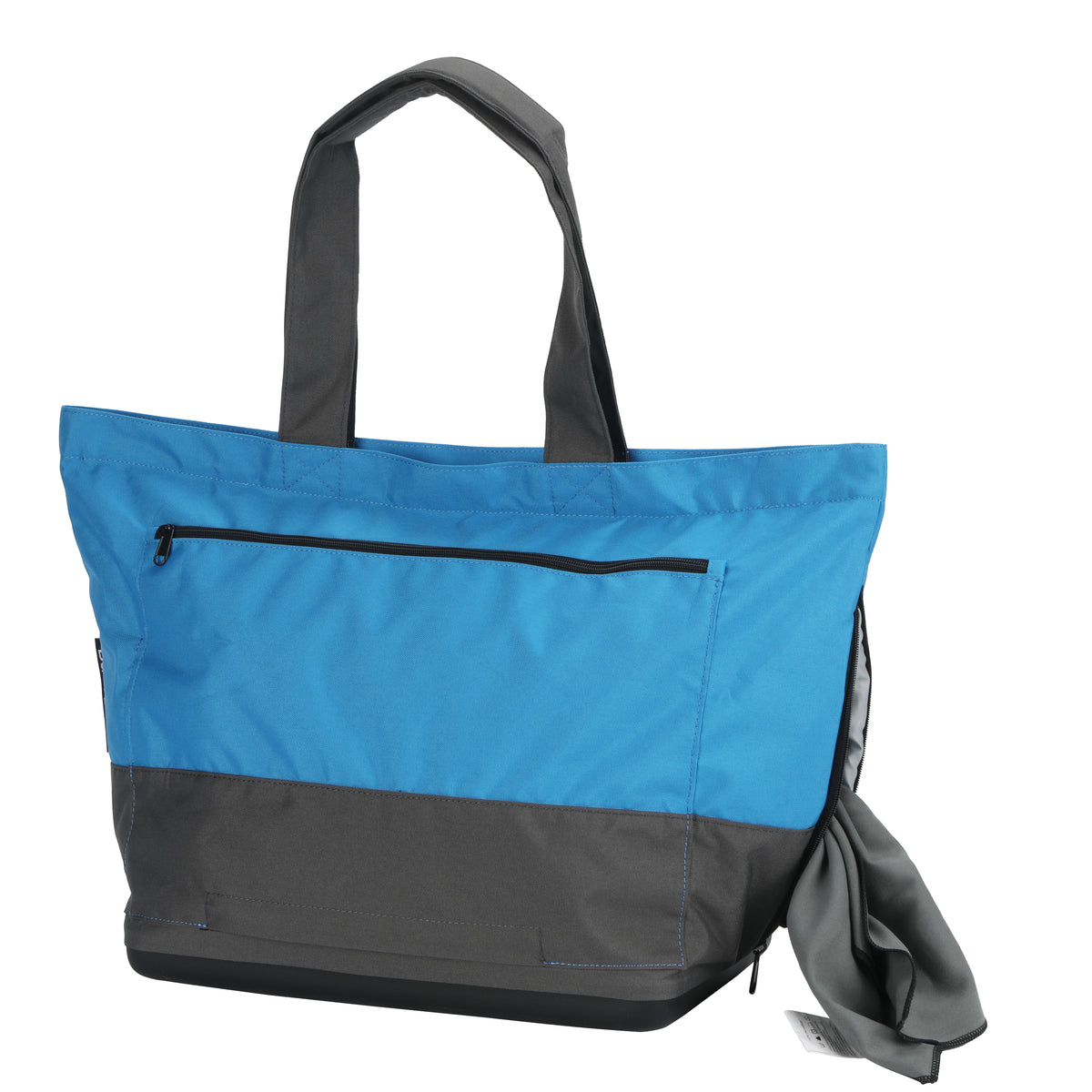 Multi-pocket tennis tote for organized storage and store the wet towel and clothes.