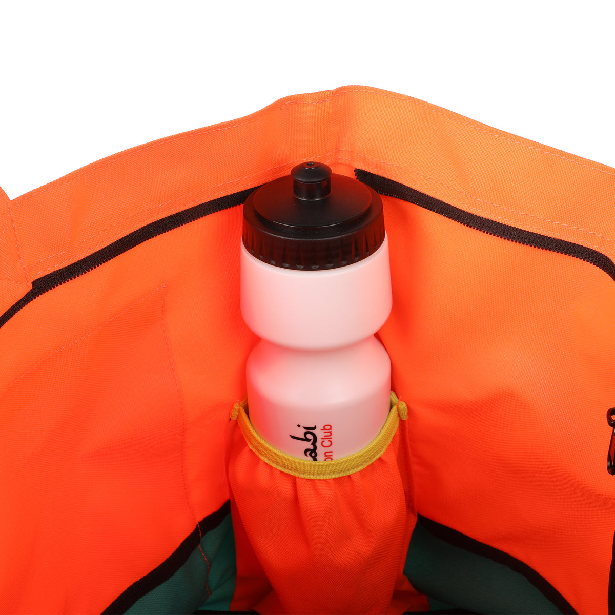 Spacious tote bag with ample storage, perfect for running gear, water bottles, and personal items