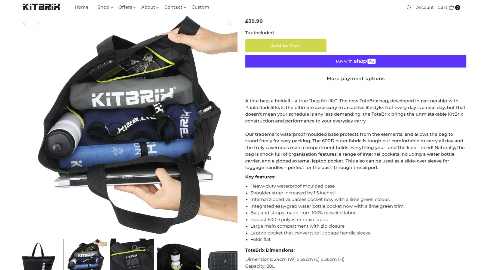 Trail/outdoor running set