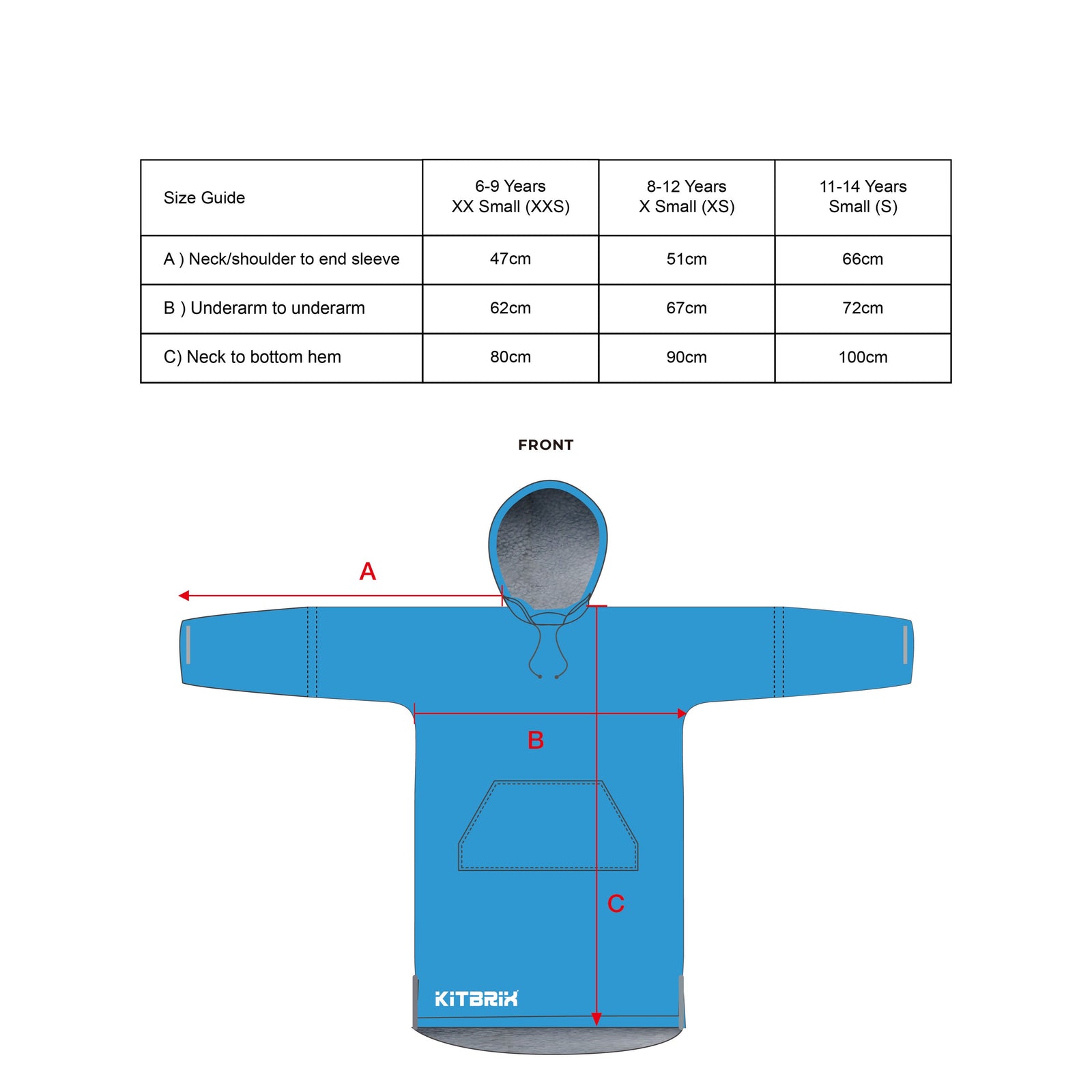 the robe allows room for pulling arms in, keeping warm and drying off