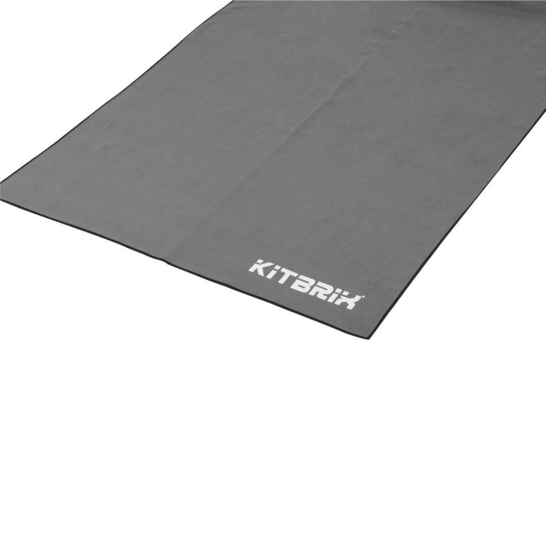 towel grey light weight compact and easy pack