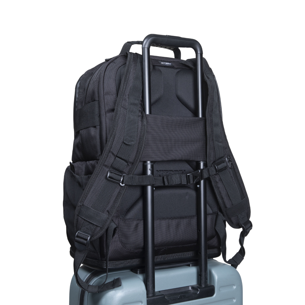 CityBrix backpack showcasing robust fabric and waterproof base.