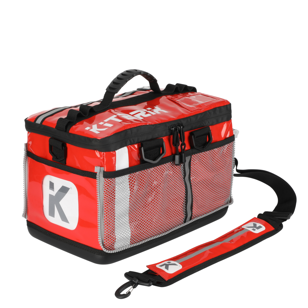 Gym bag in red